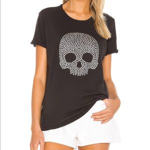 Lauren Moshshi Edda Nailher Skull Vintage Tee M